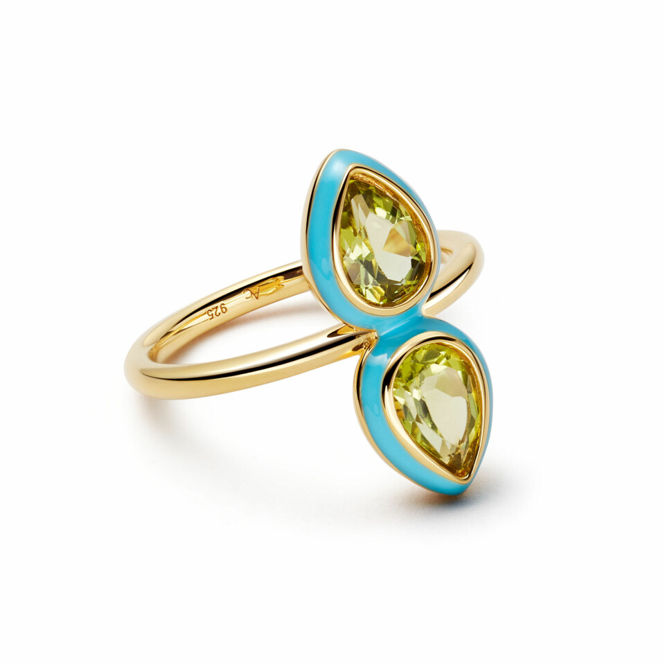 Pear Cut Cocktail Ring, £145